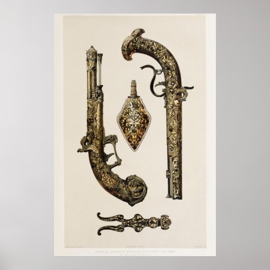 Illustratie  revolver poster (Voorkant)