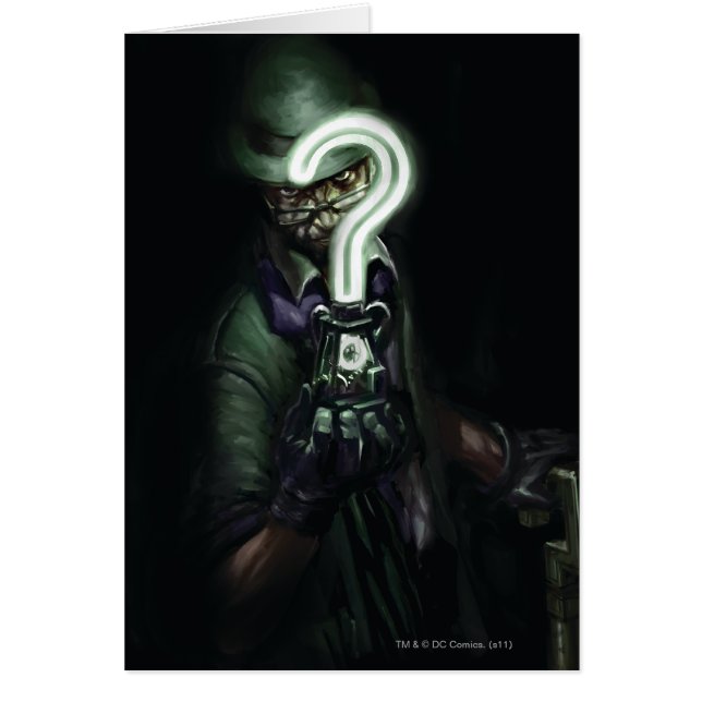 Illustratie Riddler (Voorkant)