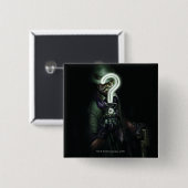 Illustratie Riddler Vierkante Button 5,1 Cm (Voorkant /achterkant)