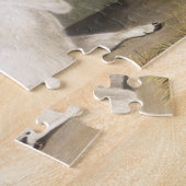 Illustratie Rocky Mountain Goat (Capra Americana) Legpuzzel (Zijkant)