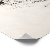 Illustratie  rooster poster (Hoek)