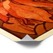 Illustratie Ruby van Alphonse Mucha Poster (Hoek)