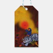 Illustratie schilderen Princess Light Fantasy God Cadeaulabel (Achterkant)