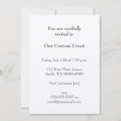 Illustratie  schrijfmachine kaart (Voorkant)