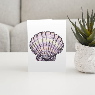 Illustratie Seashell Kaart