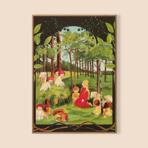 Illustratie Sibylle von Olfers vintage Poster