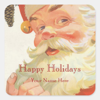  illustratie sinterklaas vierkante sticker