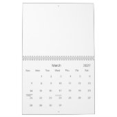 illustratie sleuf kalender (Mar 2027)