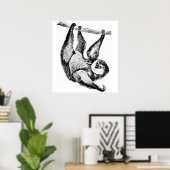 Illustratie sleuftekening poster (Thuiskantoor)