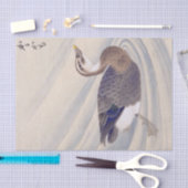  illustratie: Spot-billed eend Tissuepapier (Craft)