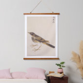  illustratie: spruw hangend wandkleed (Slaapkamer)