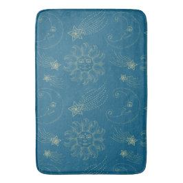 illustratie Sun Moon Stars Badmat