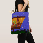 Illustratie Swanky Hillside Party Tote Bag (Dichtbij)