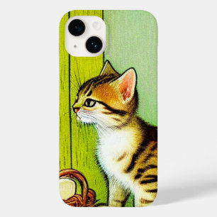 Illustratie  tabby Cat Case-Mate iPhone 14 Hoesje
