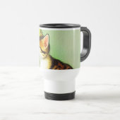 Illustratie  tabby Cat Reisbeker (Voorkant rechts)