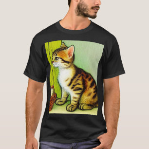 Illustratie  tabby Cat T-shirt