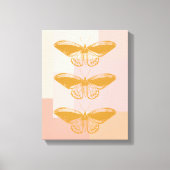 Illustratie ter illustratie van de Natuur vlinder Canvas Afdruk (Voorkant)