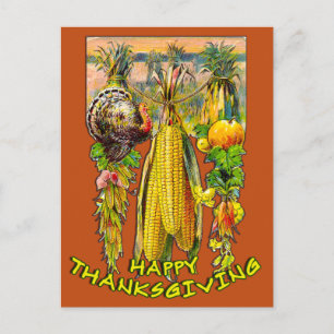 illustratie Thanksgiving Feestdagenkaart