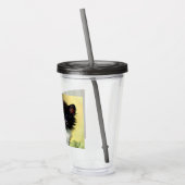  illustratie Tuxedo Kitten Acryl Drinkbeker (Links)