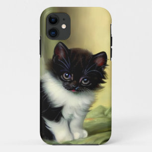 illustratie Tuxedo Kitten iPhone 11 Hoesje