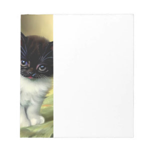 illustratie Tuxedo Kitten Notitieblok