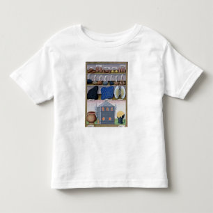Illustratie uit het "Boek van eenvoudige geneesmid Kinder Shirts
