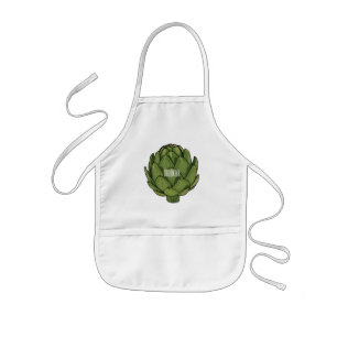 Illustratie van Artichoke cartoon Kinder Schort