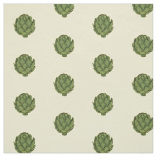 Illustratie van Artichoke cartoon Stof