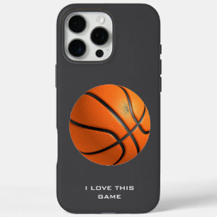 Illustratie van basketball Kunstsport tekenen iPhone 16 Pro Max Hoesje