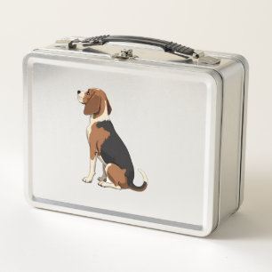 Illustratie van Beagle-hond van achteren - huisdie