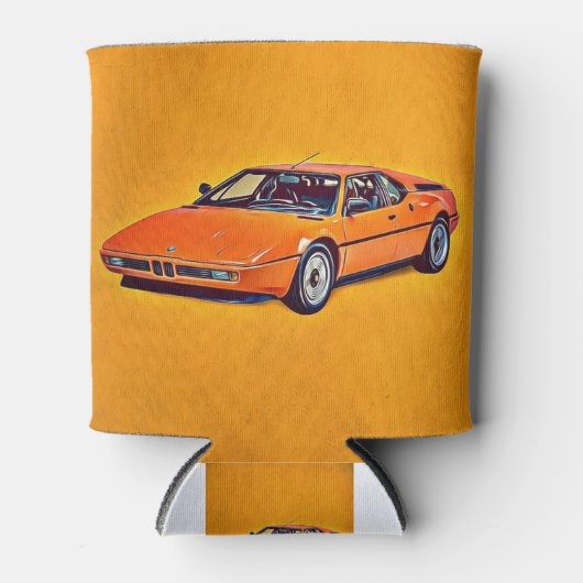 Illustratie van BMW M1 Blikjeskoeler (Voorkant)
