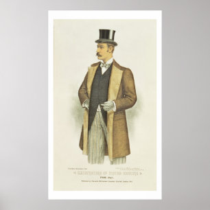 Illustratie van British Costume, pub. door de John Poster