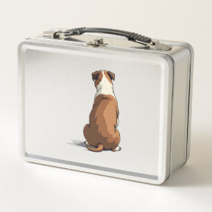 Illustratie van Bulldog van achteren Hondenliefheb