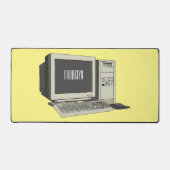 Illustratie van computercartoon bureaumat (Voorkant)