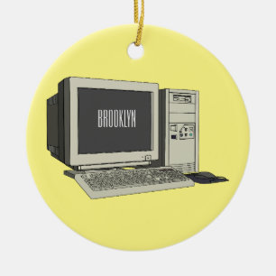 Illustratie van computercartoon keramisch ornament