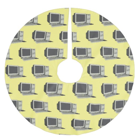 Illustratie van computercartoon kerstboom rok (Voorkant)