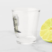 Illustratie van computercartoon shot glas (Rechts)