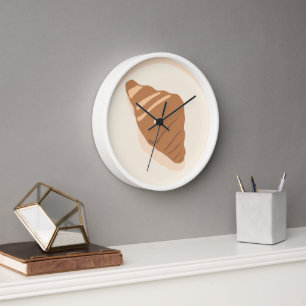 Illustratie van Croissant Food Art Cartoon Modern