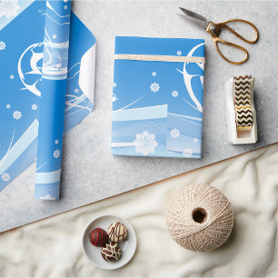 Illustratie van damessport cadeaupapier