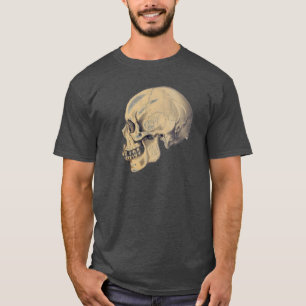  illustratie van de anatomie van de schedel t-shirt