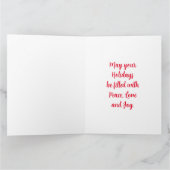 Illustratie van de Biblical Magi Holiday Kaart (Binnen)