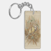  illustratie van de Bluetit Sleutelhanger (Voorkant Links)