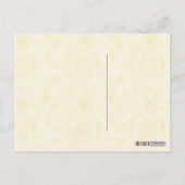  illustratie van de bodemsprinkhals briefkaart (Achterkant)