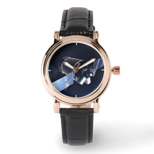 Illustratie van de Dragon XL ruimtesonde. Horloge