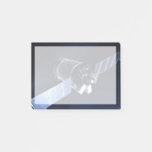 Illustratie van de Dragon XL ruimtesonde. Post-it® Notes