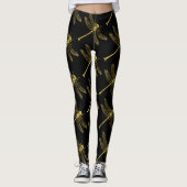  illustratie van de Dragonfly II Leggings (Voorkant)