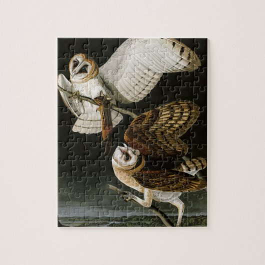 Illustratie van de  eigenaar van Barn (Audubon) Legpuzzel (Verticaal)