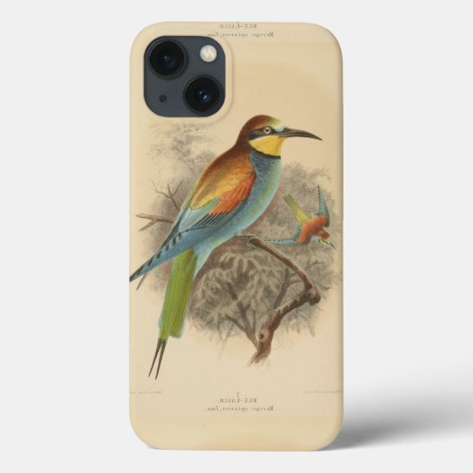 illustratie van de Europese bijeneter Case-Mate iPhone Case (Achterkant)