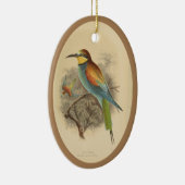  illustratie van de Europese bijeneter Keramisch Ornament (Rechts)