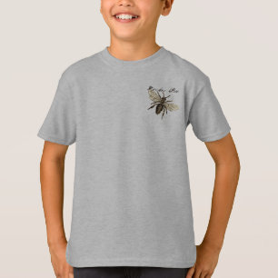 Illustratie van de insekte van de werker t-shirt